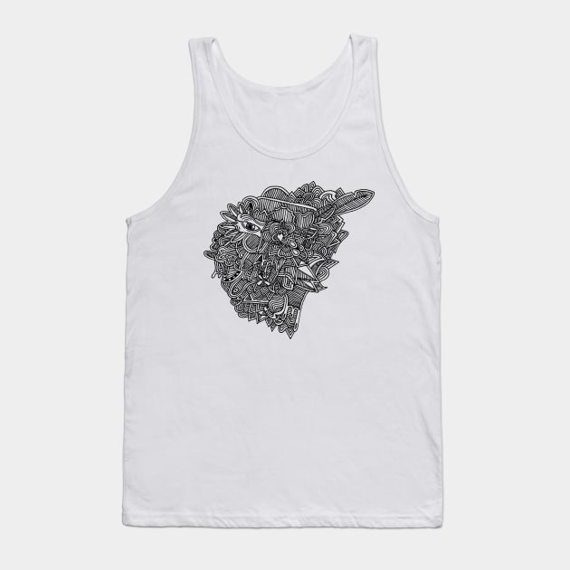 Pigeon Tank Top by PsychedelicDesignCompany